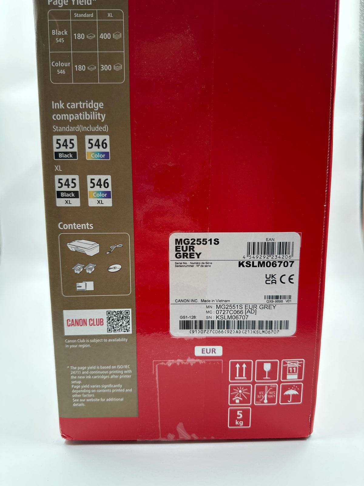 Canon PIXMA MG2551S all-in-one printer – printen, kopiëren & scannen