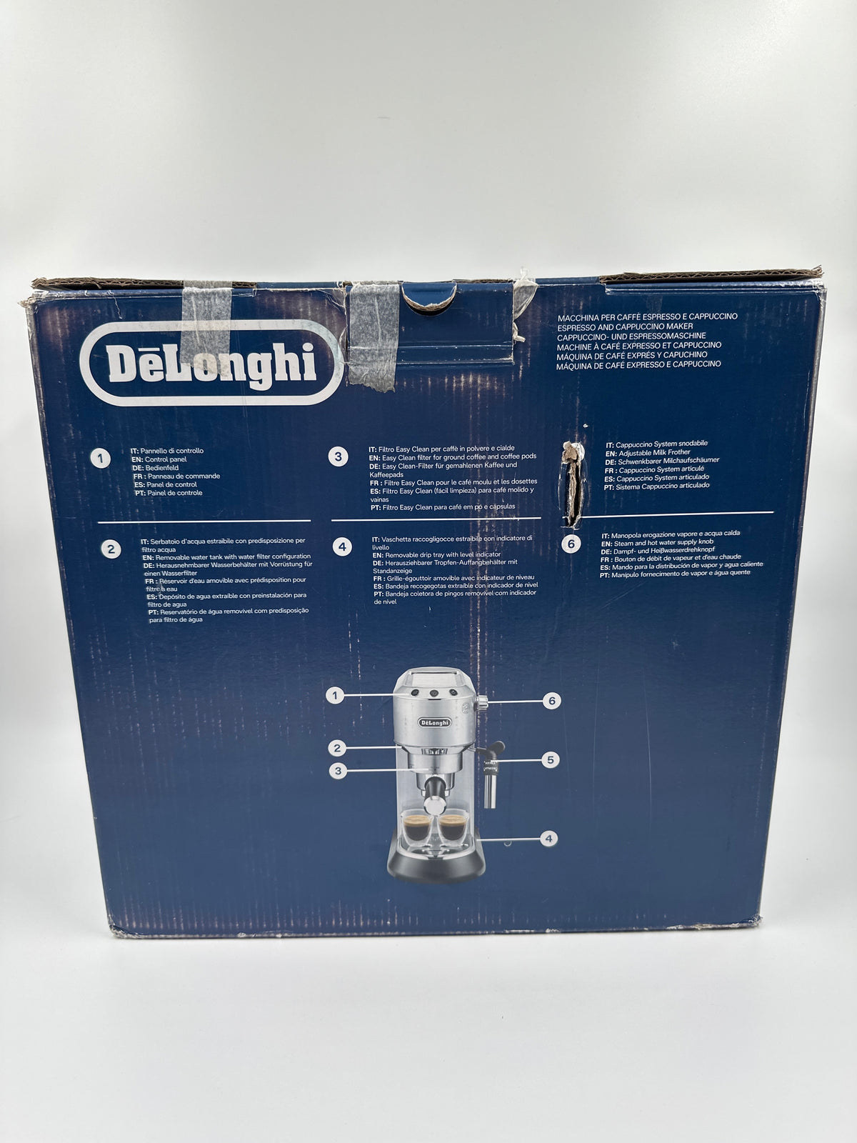 De'Longhi Dedica Style EC685.BK pistonmachine – Zwart
