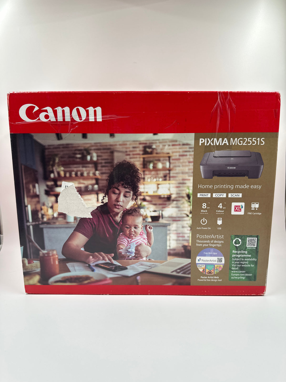 Canon PIXMA MG2551S all-in-one printer – printen, kopiëren & scannen